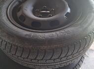 Grajewo ogłoszenia: Sprzedam komplet 4 kół pasujacych do Audi,Vw,Skoda. Opony zimowe... - zdjęcie