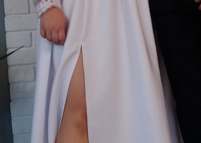 Grajewo ogłoszenia: Sprzedam suknię idealna na ślub cywilny .Rozm większy , L xl XXL .