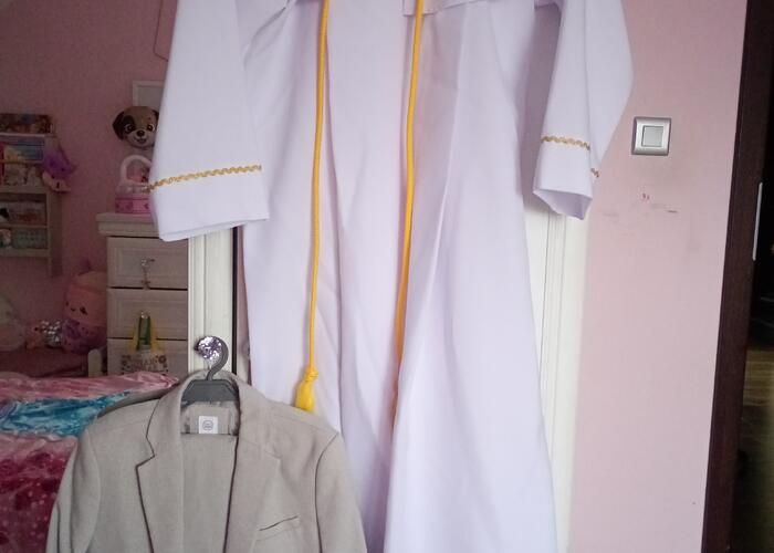 Grajewo ogłoszenia: Witam. Mam do sprzedania albę dla chłopca oraz garnitur. Rozmiar...